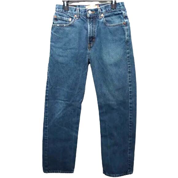 Levi's Men's 505 Regular Fit Medium Dye Blue Jeans 36X30 36W NWT - Picture 2 of 3